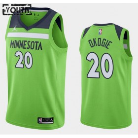 Maglia Minnesota Timberwolves Josh Okogie 20 2020-21 Jordan Brand Statement Edition Swingman - Bambino